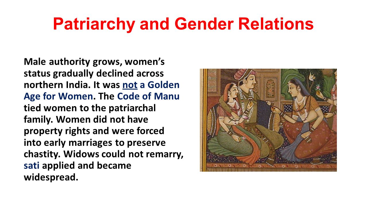 Towards a Theory of Gender Relations